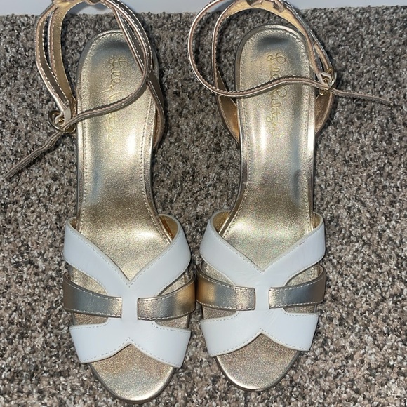 Lilly Pulitzer Alana Sandals! - Picture 4 of 12